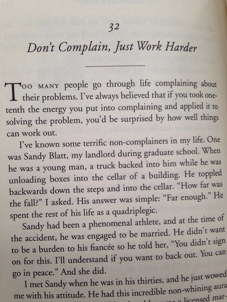 Last Lecture Quotes With Page Numbers a page from the book The Last Lecture by Randy Pausch, this book is