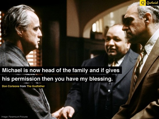 Pin by Quoterist on The Godfather | Godfather quotes, Godfather movie