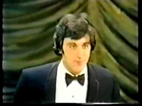 April 20, 1969. Al Pacino wins Tony Award for "Does a Tiger Wear a