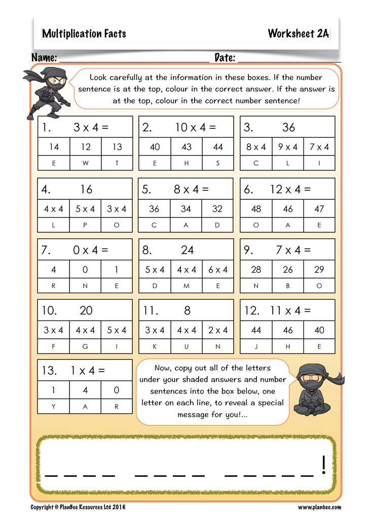 multiplication factslesson 2 the four times table multiplication