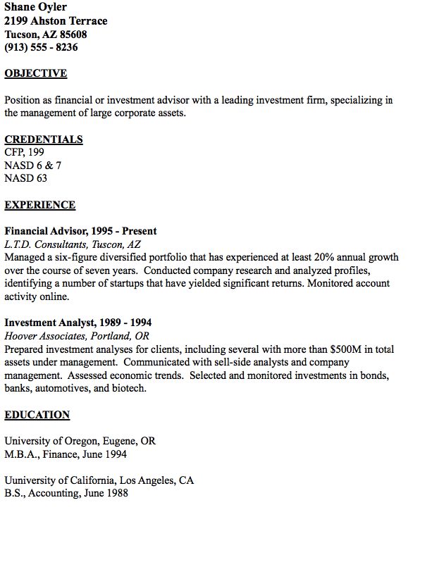 Example of Emergency Medical Technician - resumesdesign - investment analyst sample resume Example of Emergency Medical Technician - resumesdesign - investment analyst sample resume