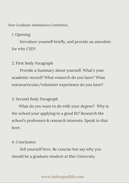 How to write a personal statement for a phd