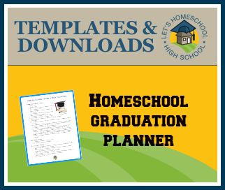 free download homeschool graduation planner high school graduation planner