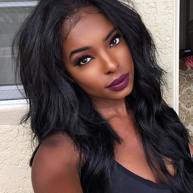 Screaming long hair ebony favorite
