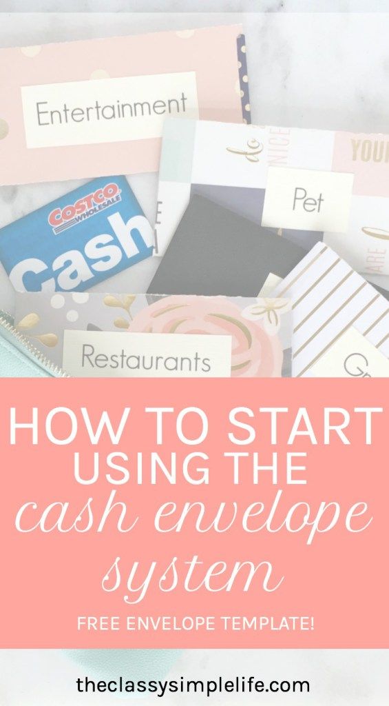 Are you having a hard time sticking to your budget? Have you tried a cash only budget? Click to find out how I got started with the cash envelope system and took control of my money. FREE envelope template!