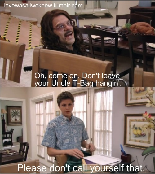 Image result for arrested development michael leaving