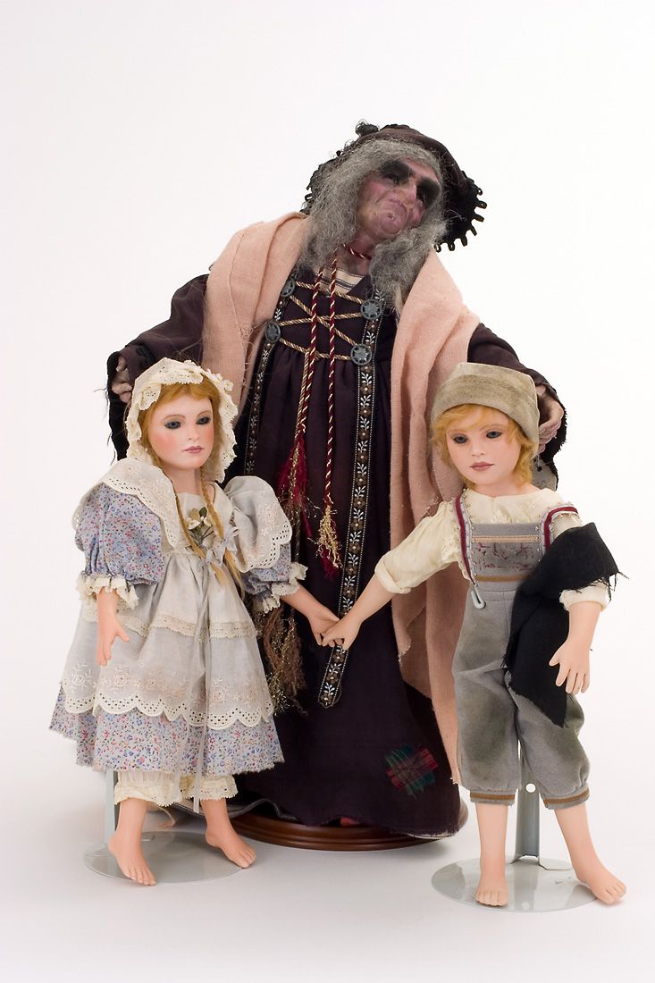 Hansel and gretel porcelain dolls best sale