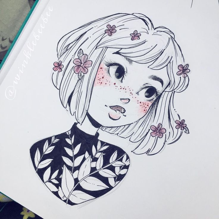 Line Art Instagram : Best cute girl drawing ideas on pinterest