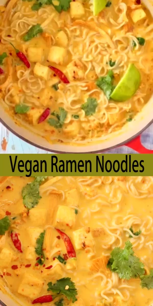 Easy Vegan Ramen Noodles