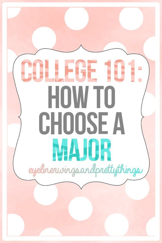 choose a college major