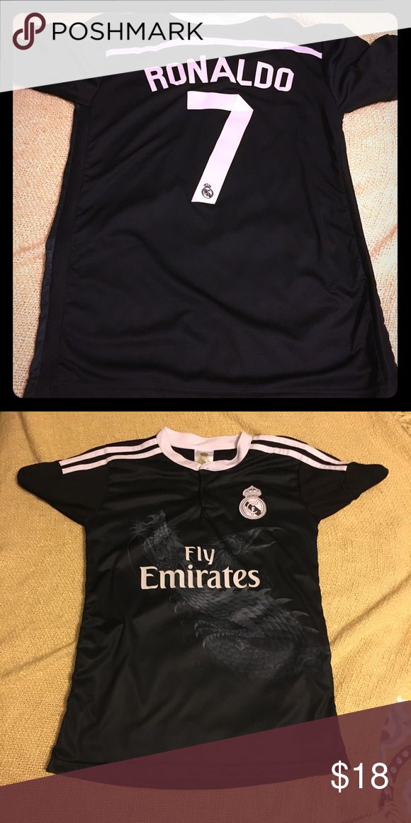 Real Madrid Cristiano Ronaldo Youth Jersey | Cristiano ronaldo, Real