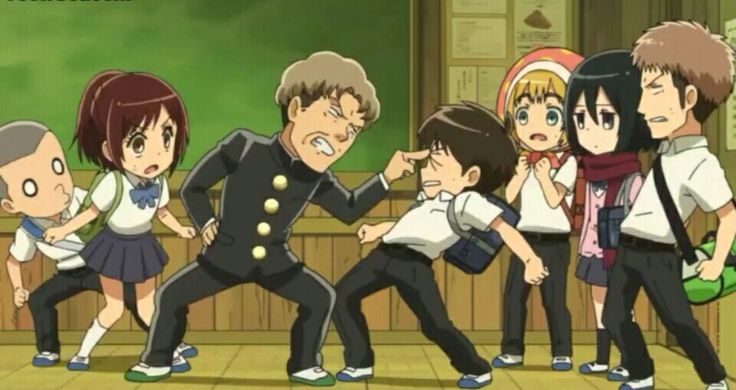 Attack On Junior High Season 2 Attack on Titan: Junior High | Attack on titan meme, Attack on titan