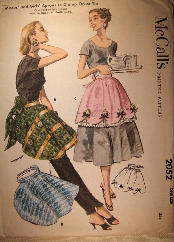 Hack Hentai Doujin Vintage Hostess Apron