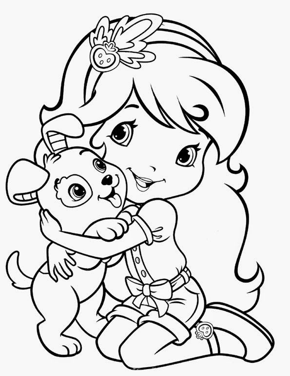 Strawberry Shortcake Coloring Pages Games 2
