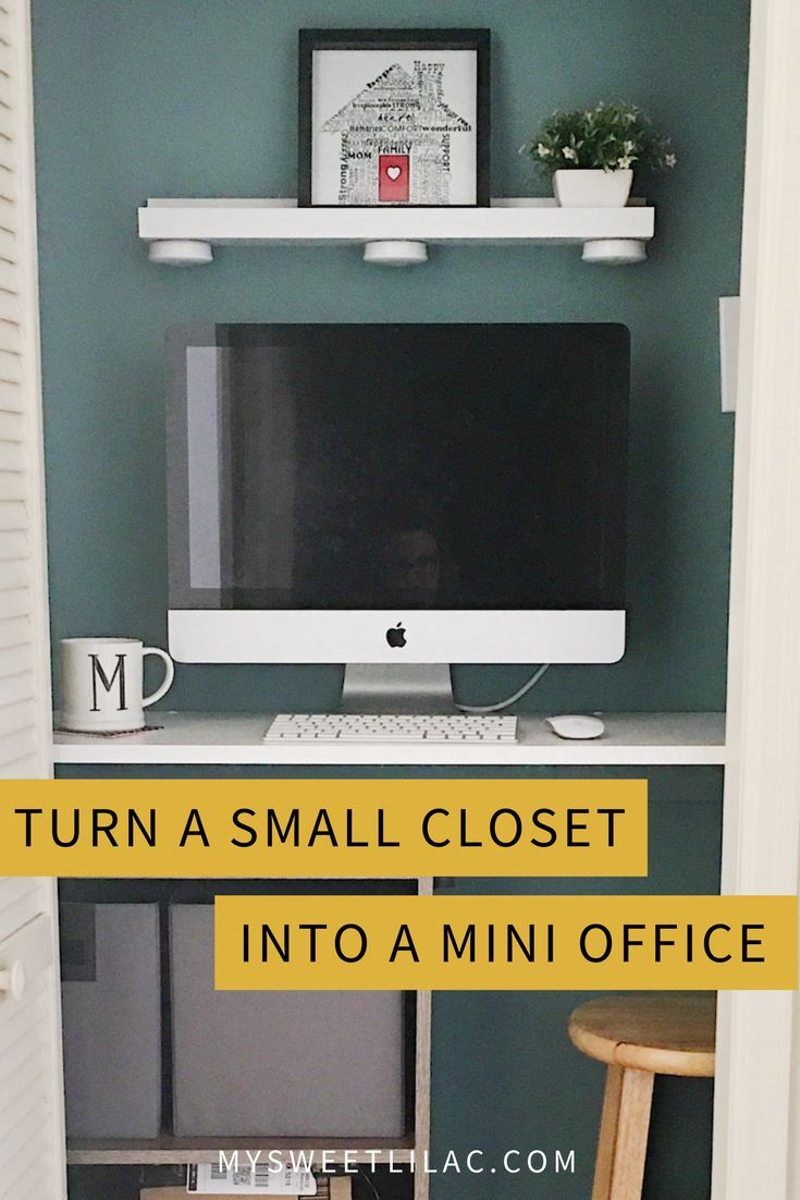 turn closet into office turn your small closet into mini office pinterest office closets and desks office turn closet into office turn your small closet into mini office pinterest office closets and desks office