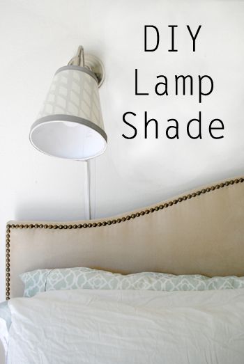 Brave New Home Page 43 Of 64 Diy Decor Crafts Recover Lamp Shades Shade Diy Home Decor Crafts, How To Decorate A Lampshade With Wallpaper