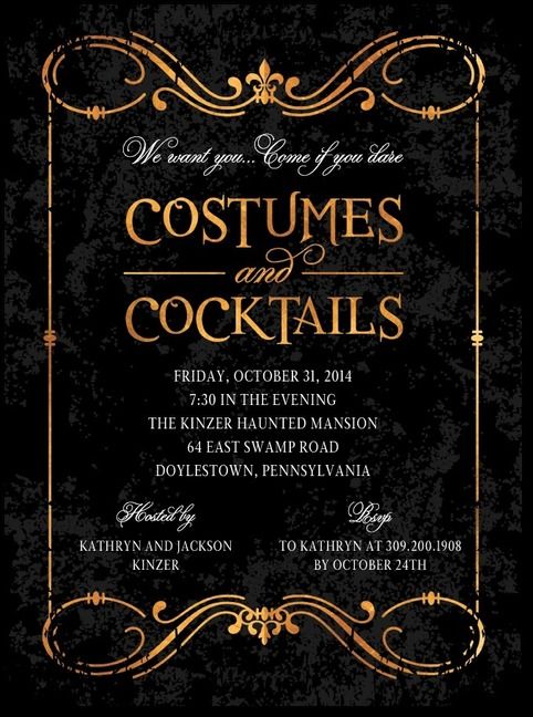costumes and cocktails are all the rage around halloween set the