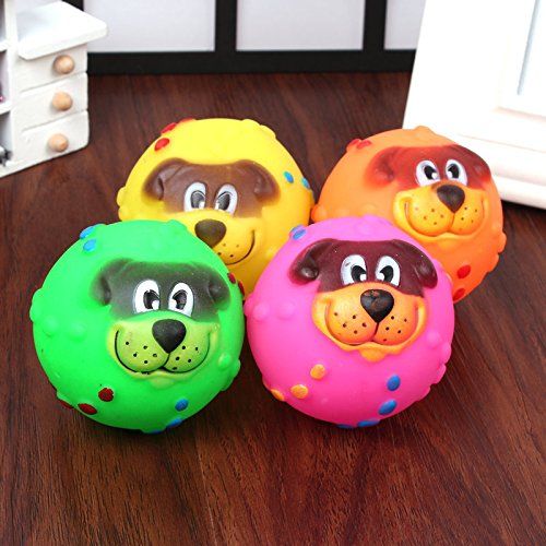 Dog Face Lion Ball Pet Talking Toys Pet Dog Toy Evade Glue Toys
