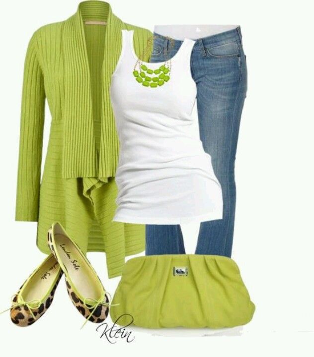 lovely neon green outfits
8
