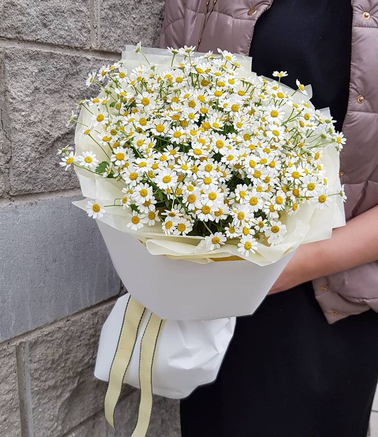 Для учителей, букеты ромашек на заказ