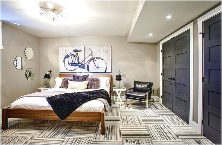 Gorgeous Basement Bedroom With A Trendy Style Basement Bedroom Ideas Small Room Advice For Your Ho Small Room Bedroom Bedroom Design Masculine Bedroom Design