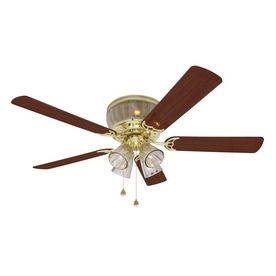 Harbor Breeze 52 In Wolcott Polished Br Ceiling Fan Energy Star Harbor Breeze 52 In Wolcott Polished Br Ceiling Fan Energy Star For The Home 2018 Pinterest Flush Mount And