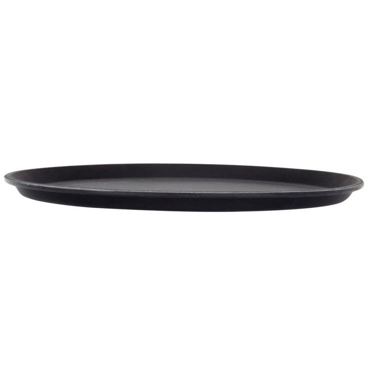 Non Skid Serving Tray Fiberglass Round 18 Black In 2021 Plastic Trays Stainless Steel Furniture Non Skid Serving Tray Fiberglass Round, Extra Large Round Plastic Serving Tray