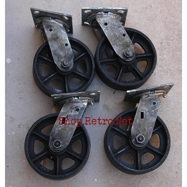6 Cast Iron Caster Wheels Create New Things Pinterest 6 Cast Iron Caster Wheels Create New Things Pinterest Furniture Vintage And