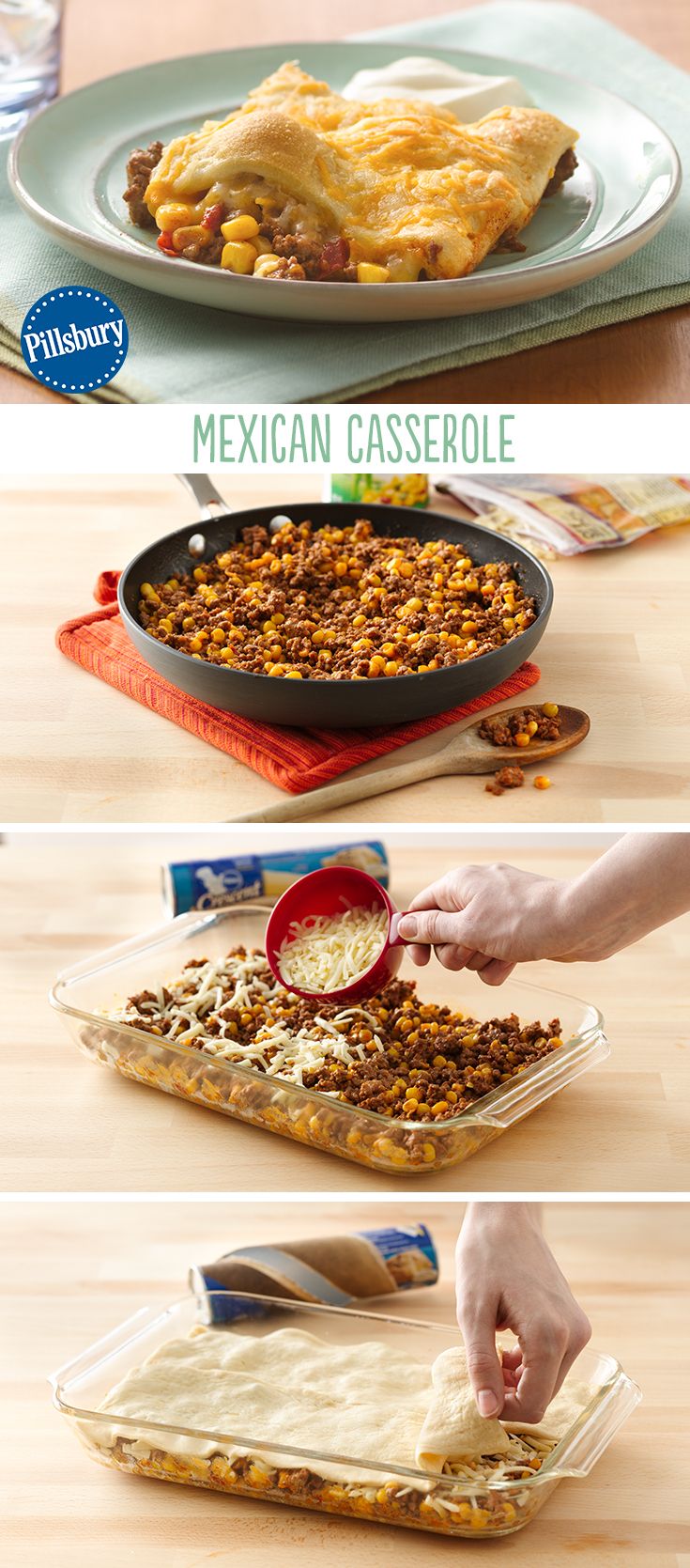 Easy ground beef recipes with crescent rolls Easy ground beef recipes with crescent rolls