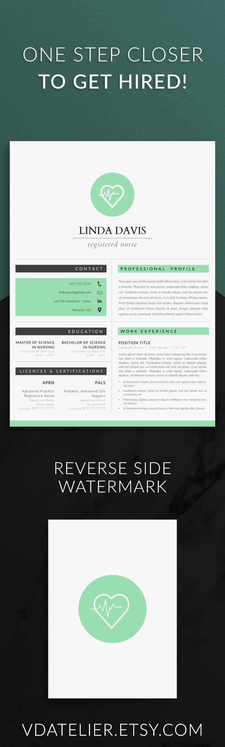 nurse resume templates のおすすめ画像 38 件 pinterest 履歴書