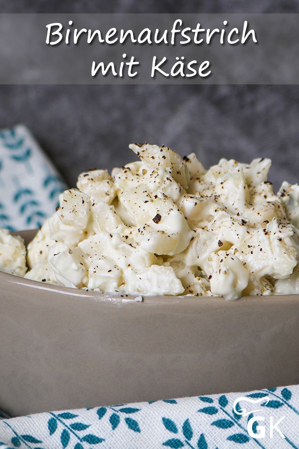 Birnenaufstrich mit Käse - Rezept | Rezept | Rezepte, Lebensmittel ...