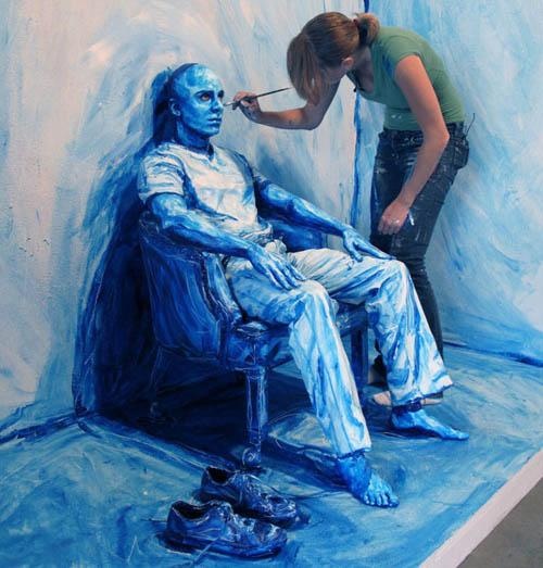 3d acrylic painting