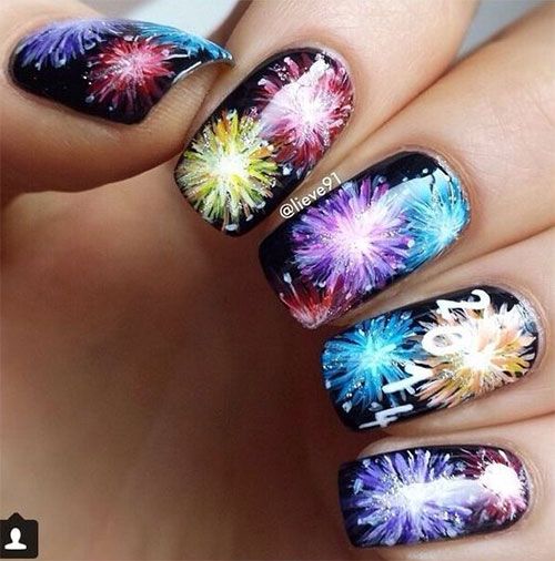 Best 25+ Firework Nails Ideas On Pinterest Firework Nail Art 4th of July Fireworks Nail Art Designs - Best 25+ Firework Nails Ideas On Pinterest Firework Nail Art