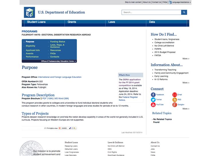 Doctoral dissertation help fulbright hays