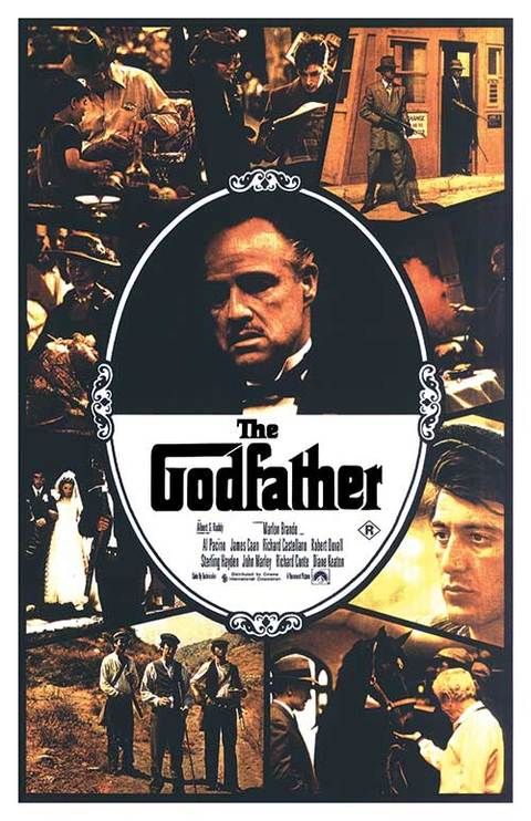 The Godfather Part 1 Scenes | Movie posters, Original movie posters