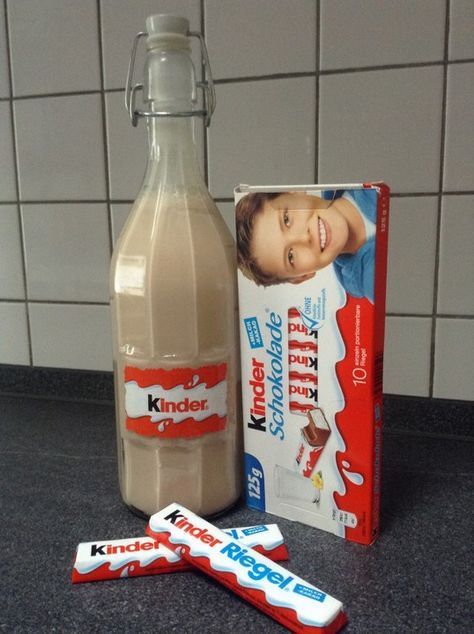 Kinderschokolade-Likör