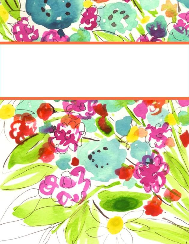 free binder cover printables