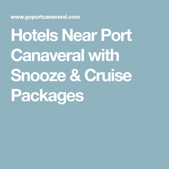 Cheap Hotels Near Port Canaveral Cheap Hotels Near Port Canaveral
