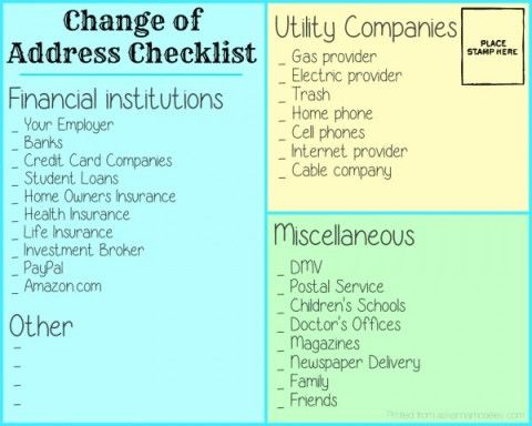 Best 25+ Change address checklist ideas on Pinterest Change - social security change of address form Best 25+ Change address checklist ideas on Pinterest Change - social security change of address form