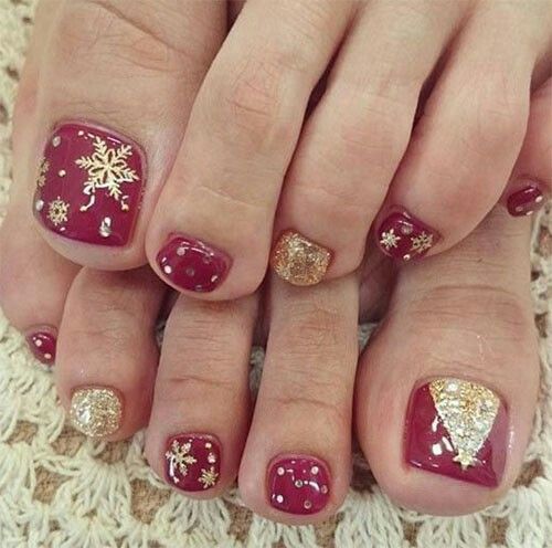 16 Best CHRISTMAS TOES Images On Pinterest Feet Nails, Christmas 30 Best and Easy Christmas Toe Nail Designs – Christmas Celebrations - 16 Best CHRISTMAS TOES Images On Pinterest Feet Nails, Christmas