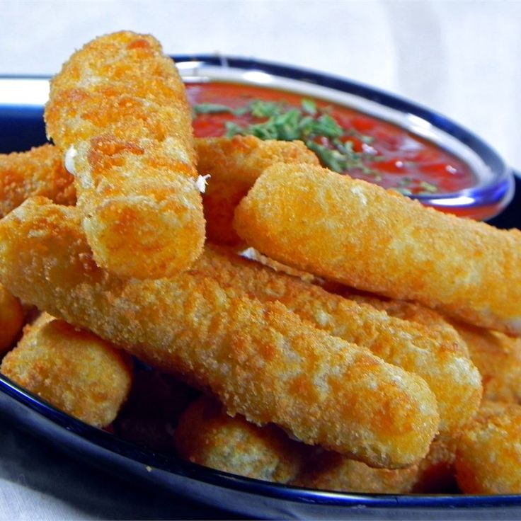 Fried Mozzarella Cheese Sticks Mozzarella cheese sticks