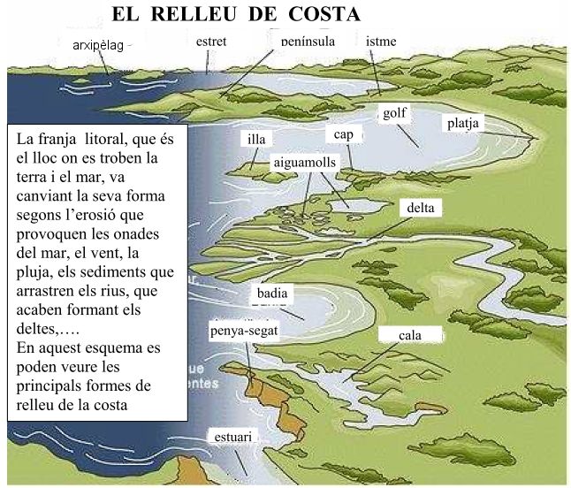Els Paisatges Cicle Mitjà Accidentes Geograficos Geografía Física Secuencias De Imagenes