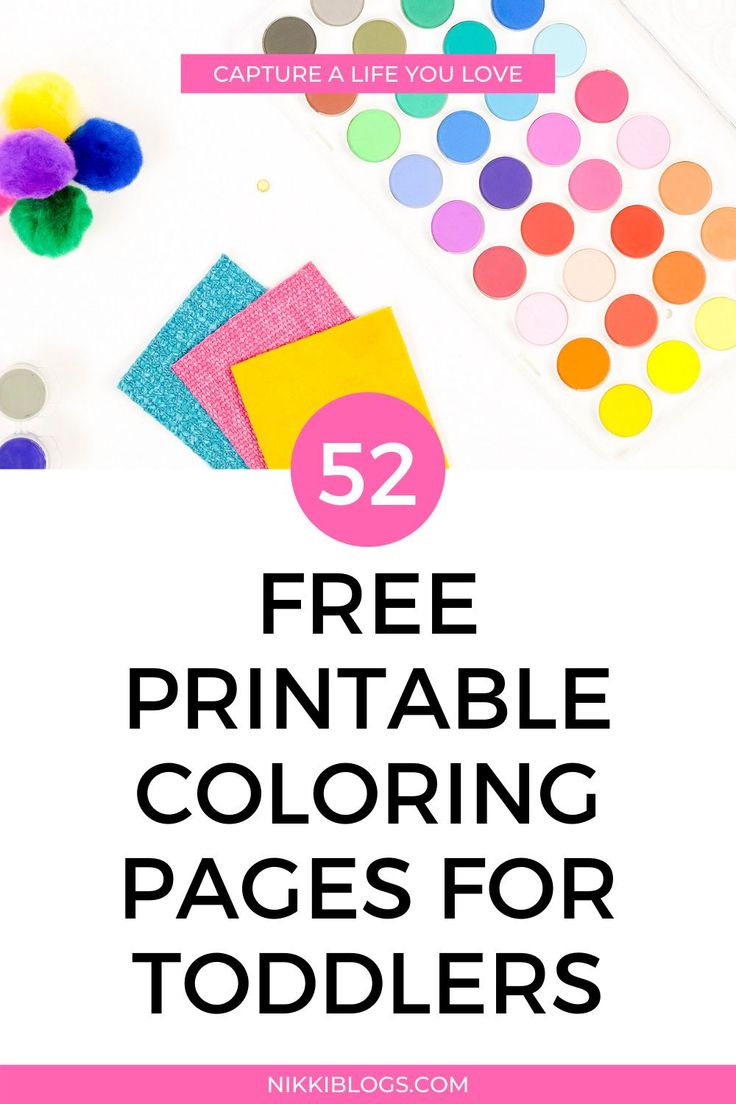 52 FREE Printable Alphabet Coloring Pages for Toddlers Alphabet