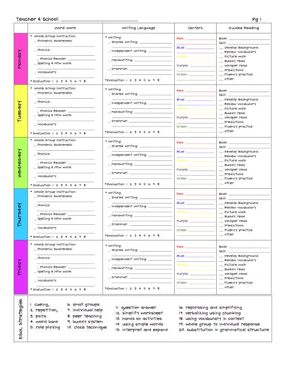 109 best School stuff images on Pinterest Classroom ideas - sample guided reading lesson plan template 109 best School stuff images on Pinterest Classroom ideas - sample guided reading lesson plan template