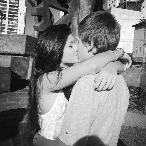cute couple partners two girl boy love romance hug hugging kiss