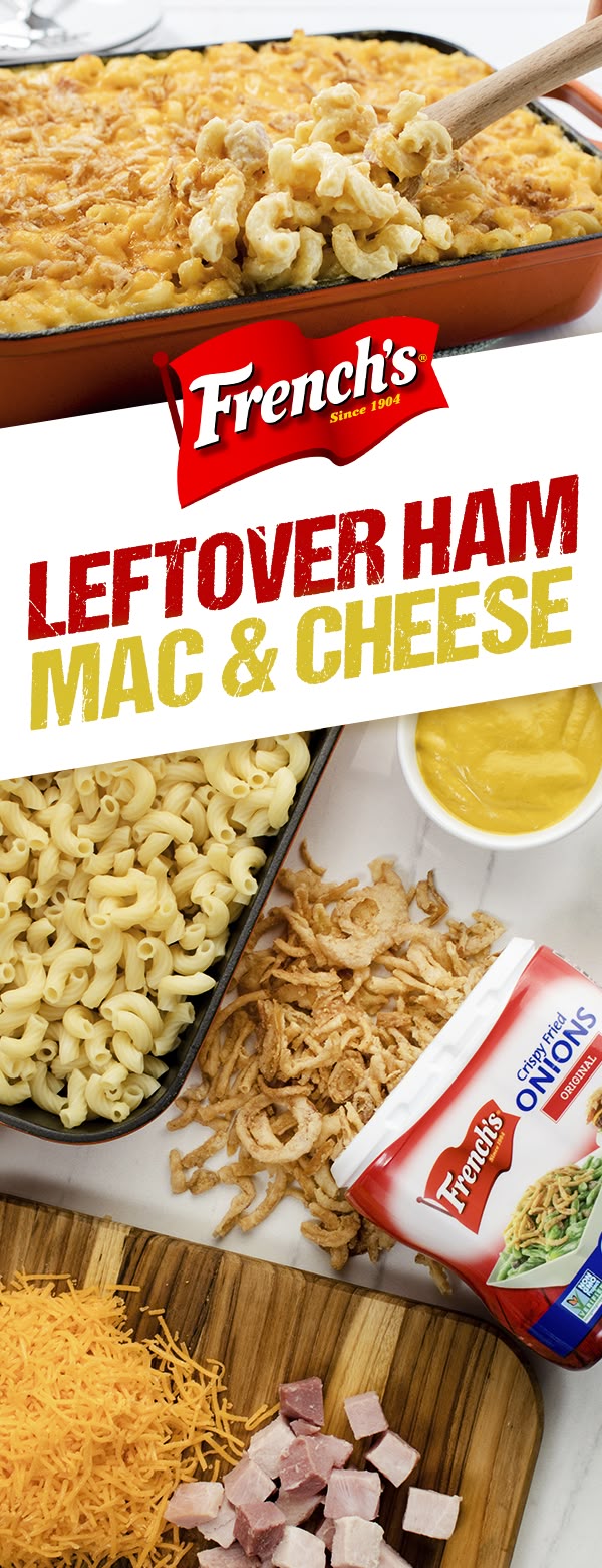There's no such thing as too much ham with a mac and cheese recipe like this. Ten minutes of prep will transform your Easter ham leftovers into tomorrow's lunch.