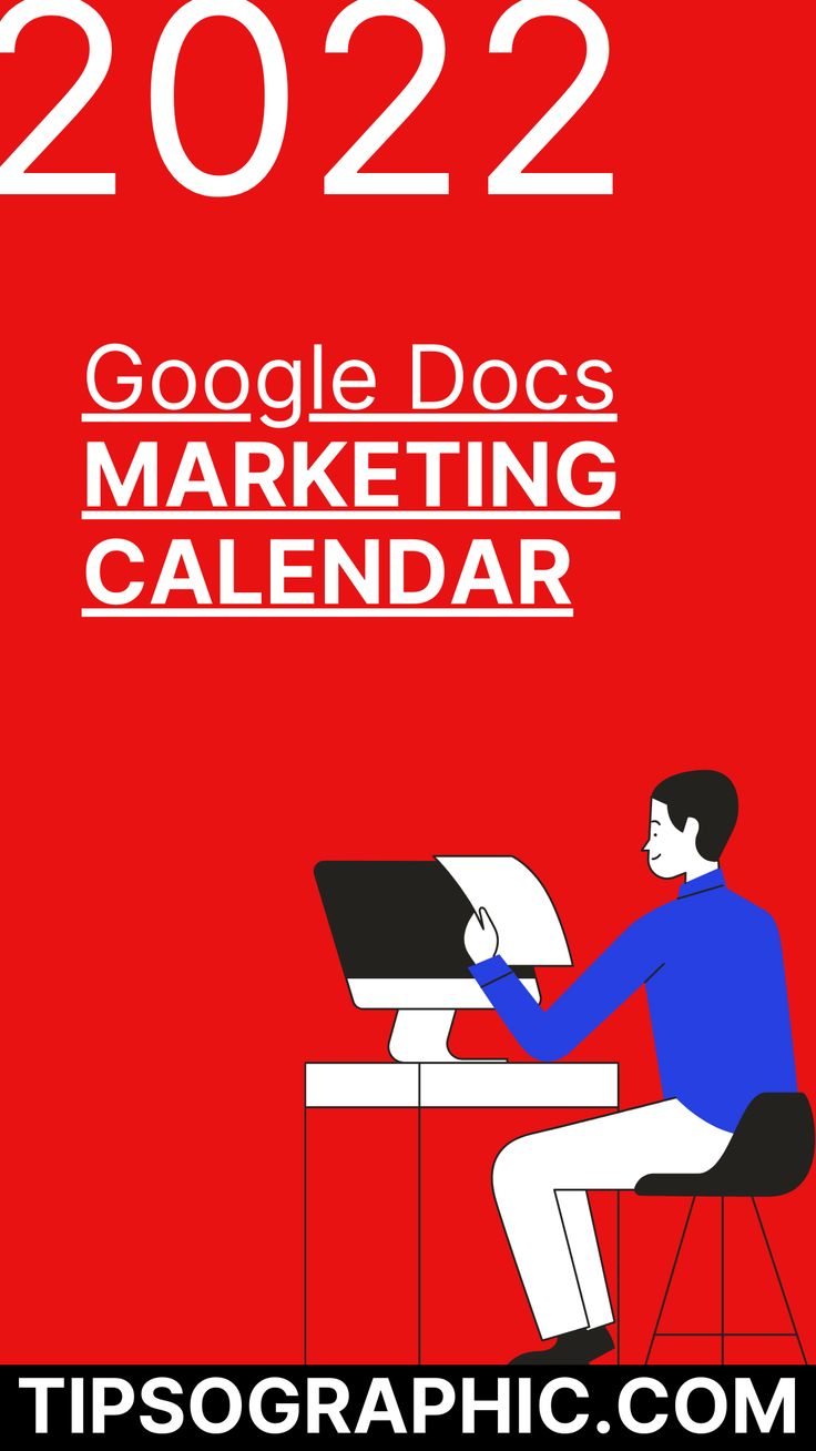 [FREE TEMPLATE] Marketing Calendar for Google Docs 2020