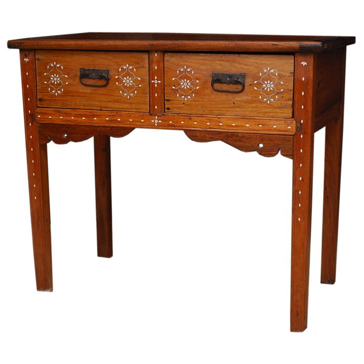 Exquisite Antique Console Table From the