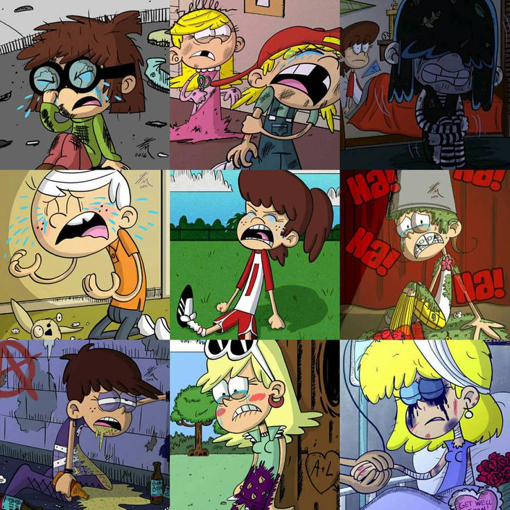 The Loud House Failures/Injures 2016 by BlazeSurvivor  The loud house