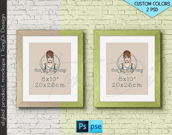 Download Metal Print on Wall, Photoshop Print Mockup, 20x20 Square PNG White & Silver plate, 12x12 16x16 ...